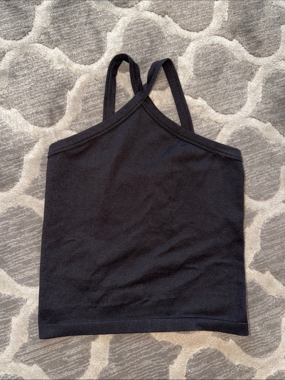art class Black Cross-Strap Square Neck Camisole